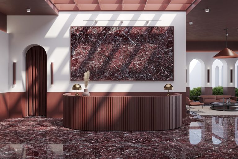 Porcelanato Roca Rosso Lepanto